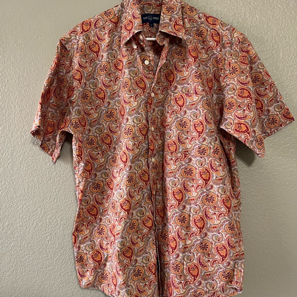 Alan Flusser Paisley Button Down Shirt